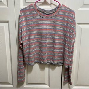 Wild Fable Long Sleeves Striped Top